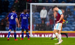 James Tarkowski looks dejected following Burnley’s recent defeat to Leicester City at Turf Moor. Sean Dyche’s men are well and truly in a relegation dogfight