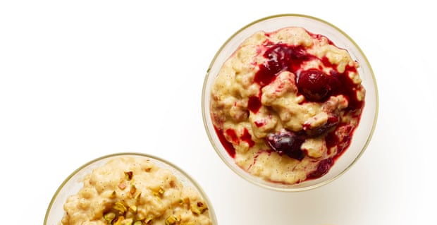 Felicity Cloake's rice pudding recipes.