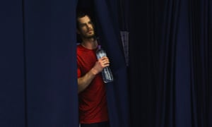 Andy Murray en la Battle of the Brits Premier League of Tennis la semana pasada en Londres