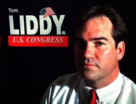 Tom Liddy, is the son of Watergate figure G Gordon Liddy and had also made a bid for Congress.