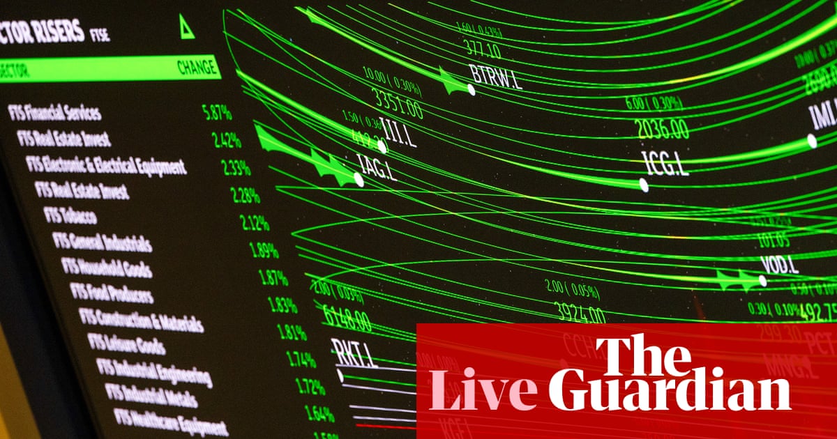 Οι μετοχές του FTSE 100 σημείωσαν υψηλό τεσσάρων μηνών καθώς οι ευρωπαϊκές αγορές κάνουν ράλι – business live | Επιχείρηση