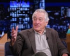 Robert De Niro urges Americans to ‘stand up and be counted’ in anti-Trump protests