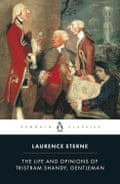 The Life and Opinions of Tristram Shandy by Laurence Sterne - book jacket
