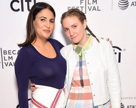 With friend and colleague, Jenni Konner, 2017.