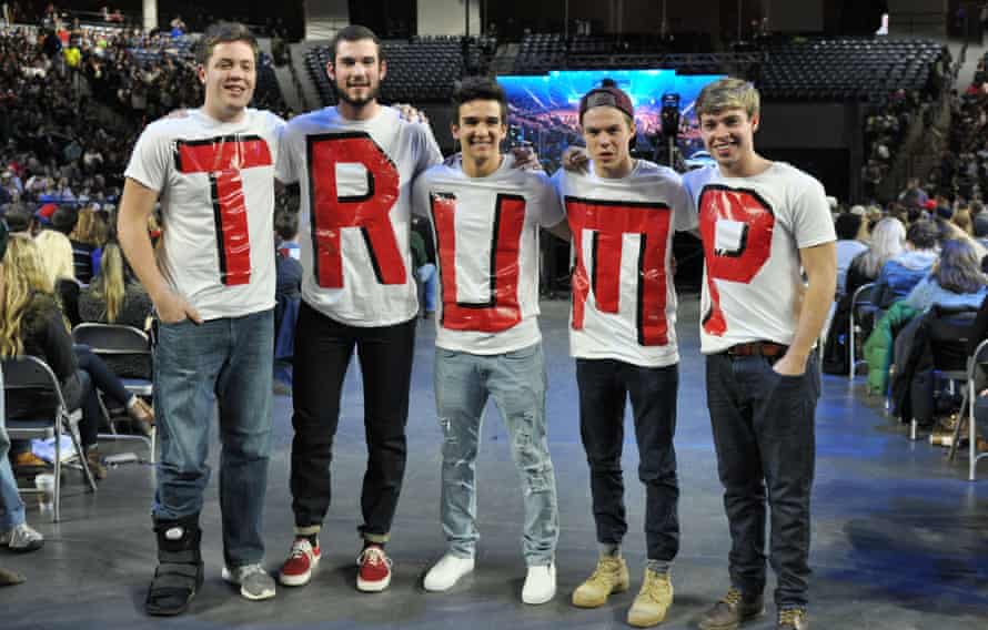 Liberty University students in 2016. A petition said the movie could reflect ‘very poorly’ on the university.
