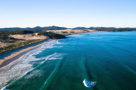 One Mile beach in the Port Stephens area is among the NSW beaches with the highest water quality rankings.
