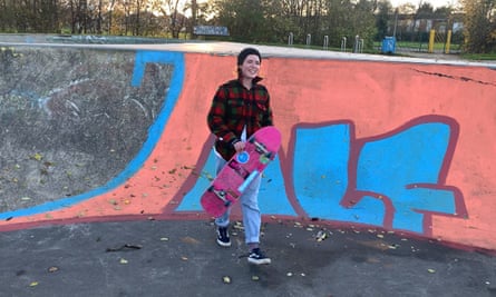 Annie McCormack, who has set up a girls’ skating collective in Hull.