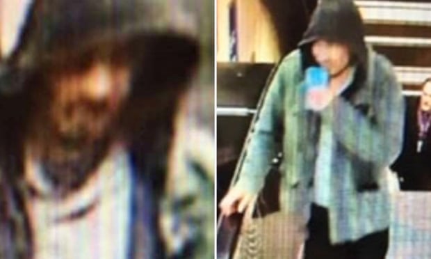 Swedish police released these images of a man suspected of being involved in the attack.