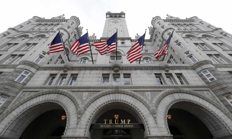 The Trump International Hotel in Washington DC. 