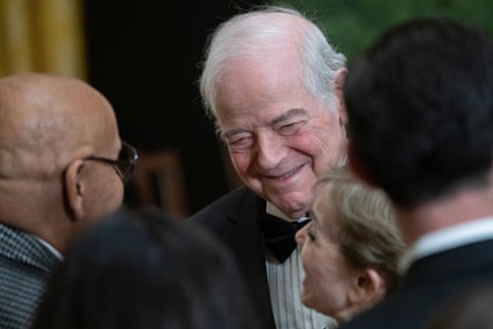 Nick Clooney, the father of George, at the White House reception.