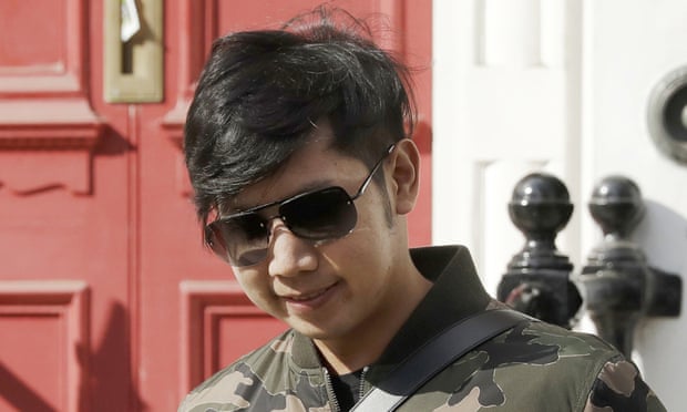 Vorayudh Yoovidhya, who fled Thailand three years ago, crashed his Ferrari in 2012, killing a police officer. Vorayudh Yoovidhya, who fled Thailand three years ago, crashed his Ferrari in 2012, killing a police officer.