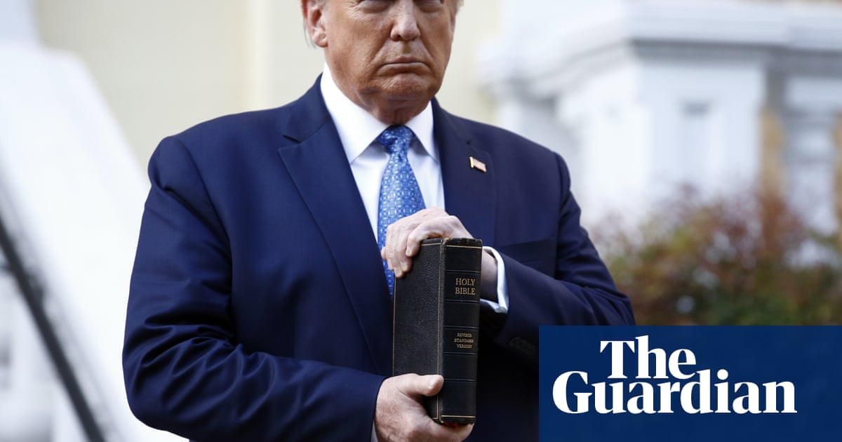 Trump’s Bible photo op splits white evangelical loyalists into two camps | US news | The Guardian