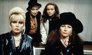 Joanna Lumley, June Whitfield, Julia Sawalha and Jennifer Saunders in Absolutely Fabulous, 1992-2012