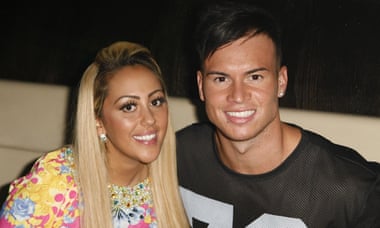 Sophie Kasaei and Joel Corry in 2013.