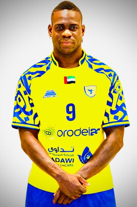 Mario Balotelli signed for Al-Ittifaq in January 2026 on a two-and-a-half-year contract.