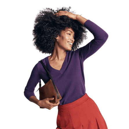 Boden cashmere V-neck