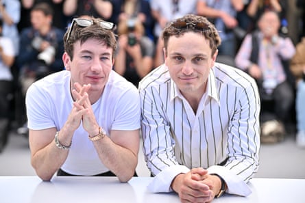 Barry Keoghan and Franz Rogowski at Cannes this week