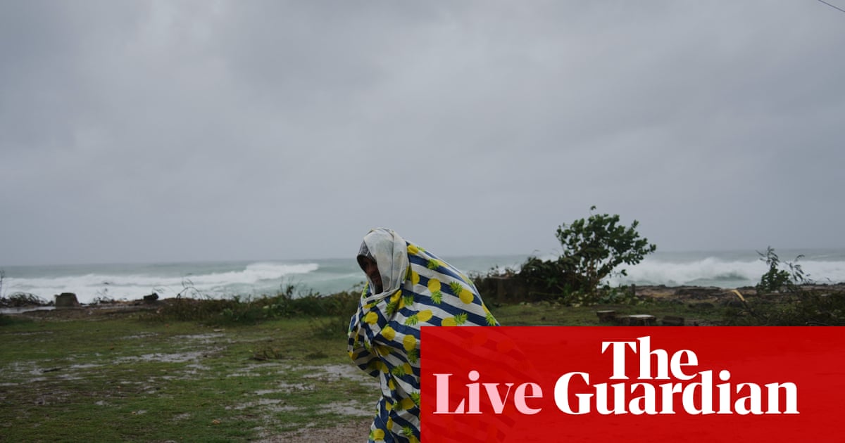 US prepared to send aid to storm-hit Jamaica as it happened