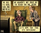 Ben Jennings on Andy Burnham’s pledge to overhaul social care – cartoon