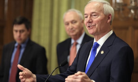 Governor Asa Hutchinson signed a law banning transgender women and girls from competing in school sports teams consistent with their gender identity on 23 March.