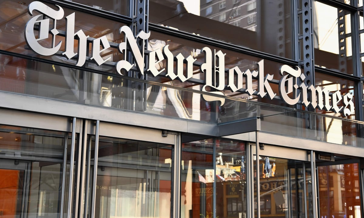 New York Times Changes Front Page Trump Headline After Backlash Media The Guardian