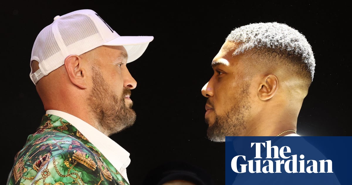 Quips, slights and a surprise twist: Anthony Joshua and Tyson Fury come face to face