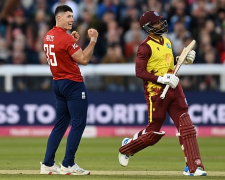England v West Indies: first men’s T20 cricket international – live