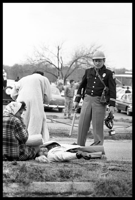 a women lies on the ground