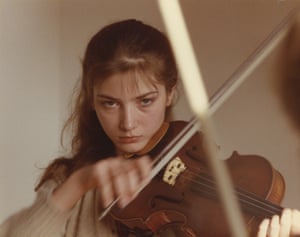 Myriem Roussel in the winner of the Golden Lion at Venice film festival, Prénom Carmen, 1983.