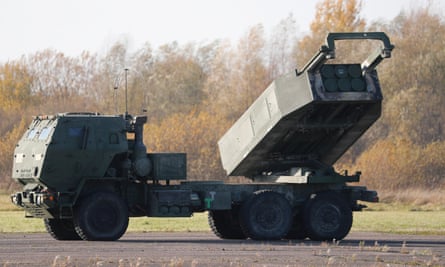 The US High Mobility Artillery Rocket System (HIMARS)