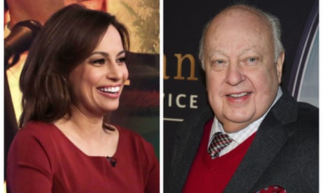 Julie Roginsky, left, appears on The Five television program in 2015. She has accused Roger Ailes of sexual harassment, joining more than 20 other women who have done so.