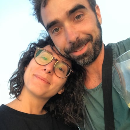 Luka Goyarrola and his partner, Fabiana Blanco