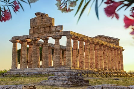 Greek-style temple from ancient times.