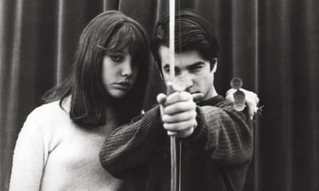 Anne Wiazemsky with Jean-Pierre Léaud in Godard’s La Chinoise, 1967.