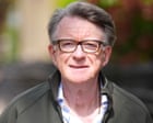 Empresa de consultoria de Peter Mandelson faliu com dívida de £4,6 milhões