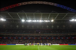 Wembley’s tribute to France after the Paris terror attacks
