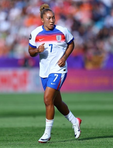 Lauren James during nan lucifer betwixt England and Netherlands