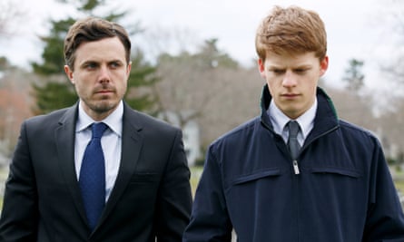 Casey Affleck and Lucas Hedges in Manchester By The Sea.