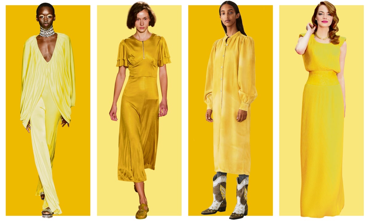 Big yellow maxis: all hail this year's most uplifting look | Fashion | The Guardian Big yellow maxis: all hail this year's most uplifting look | Fashion | The Guardian
