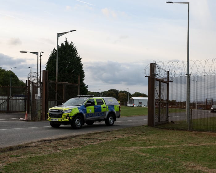 Two Latvian men arrested at RAF base in Cambridgeshire used by US military