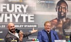 Tyson Fury promises to beat Dillian Whyte ‘for England and St George’