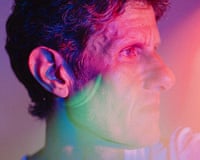 Mike D in a saturated psychedelic style