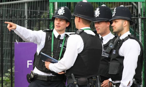 Police at Wimbledon