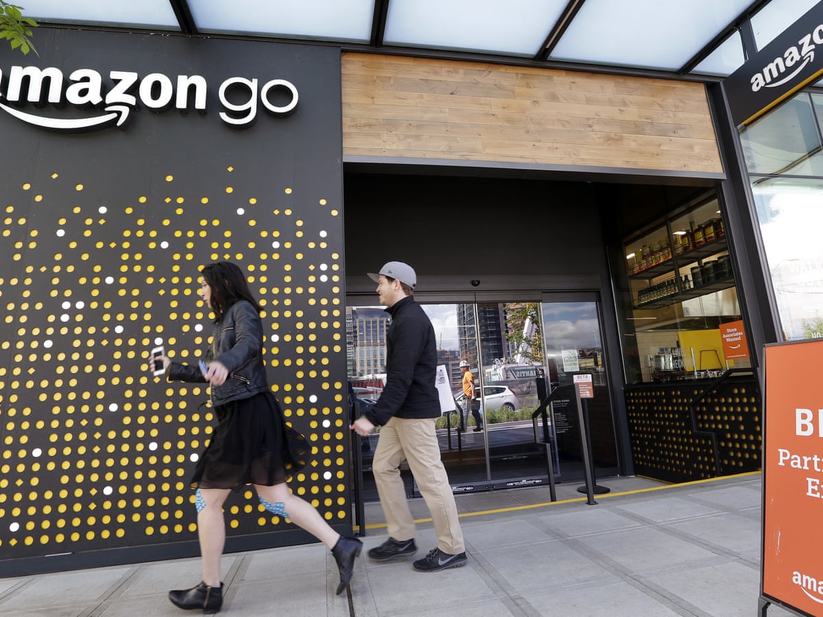 Amazon's first checkout-free grocery store opens on Monday | Retail industry | The Guardian