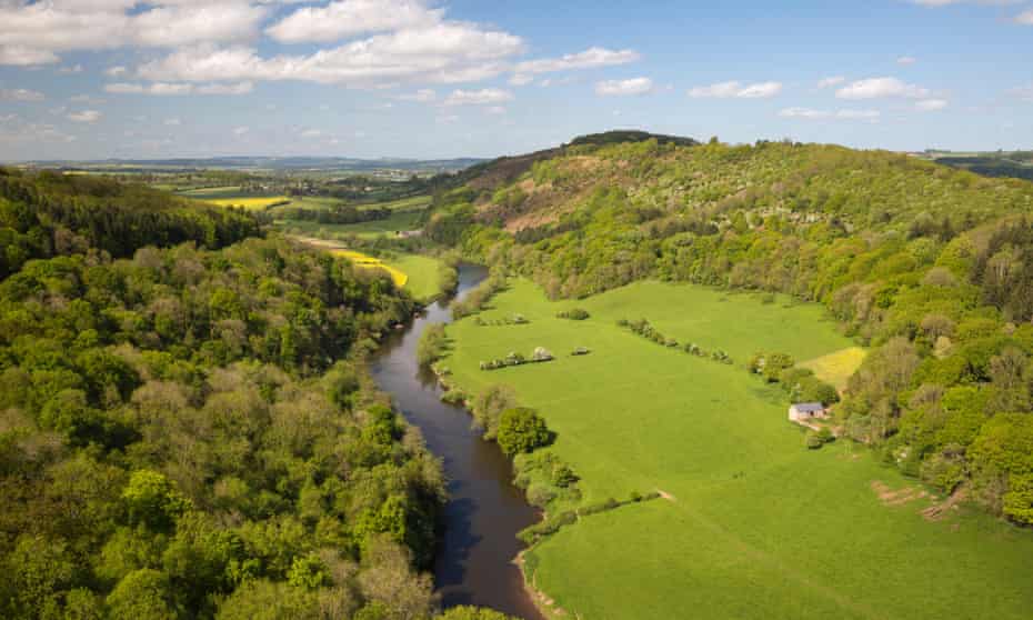 Eat your heart out, Dordogne … the Wye Valley from Symonds Yat 