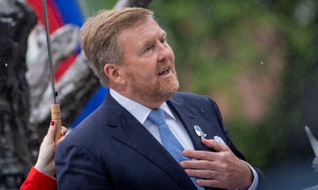 پادشاه ويلم الكساندر روز شنبه در آمستردام سخنراني كرد.