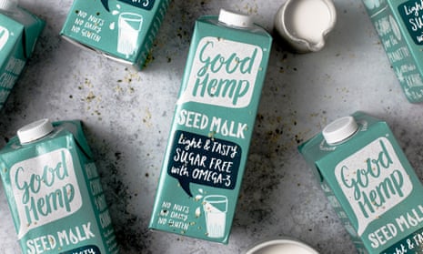 Hemp seed milk from Good Hemp, the UK’s first and biggest producer