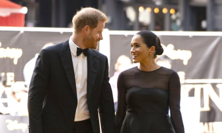 The Duke and Duchess of Sussex were criticised for their use of private jets.