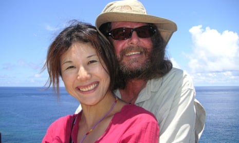Konomi and Paul in Okinawa, 2005. 