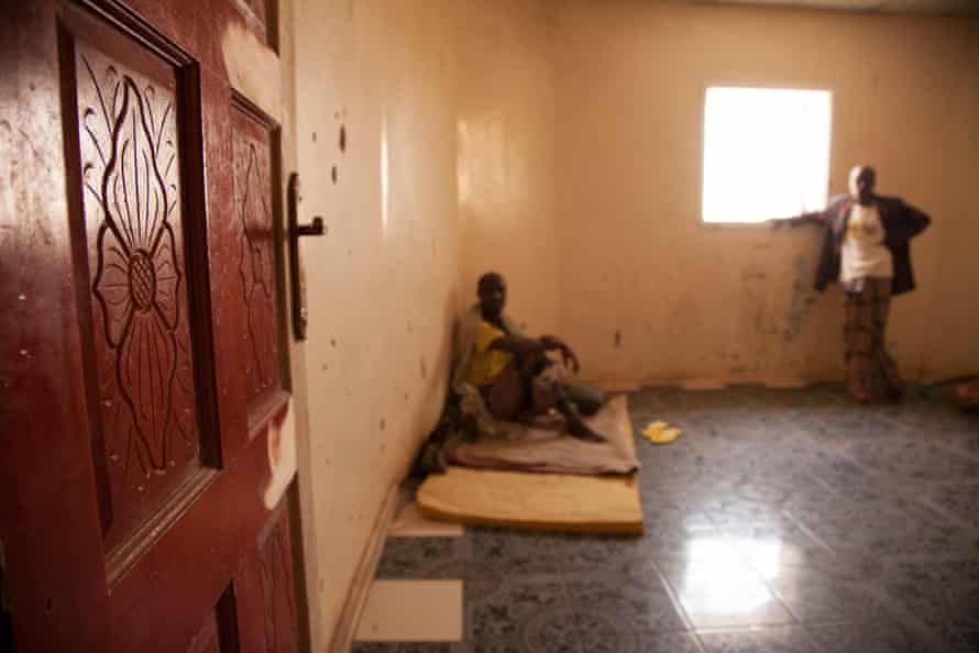 A patient in a mental health ward in Somaliland